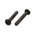 thumbnail image 2 of Unique Bargains 4 Pcs M4x25mm Douille Hexagonale 10.9 Grade Filetage Main Gauche Inversée Vis Boulon Noir, 2 of 3