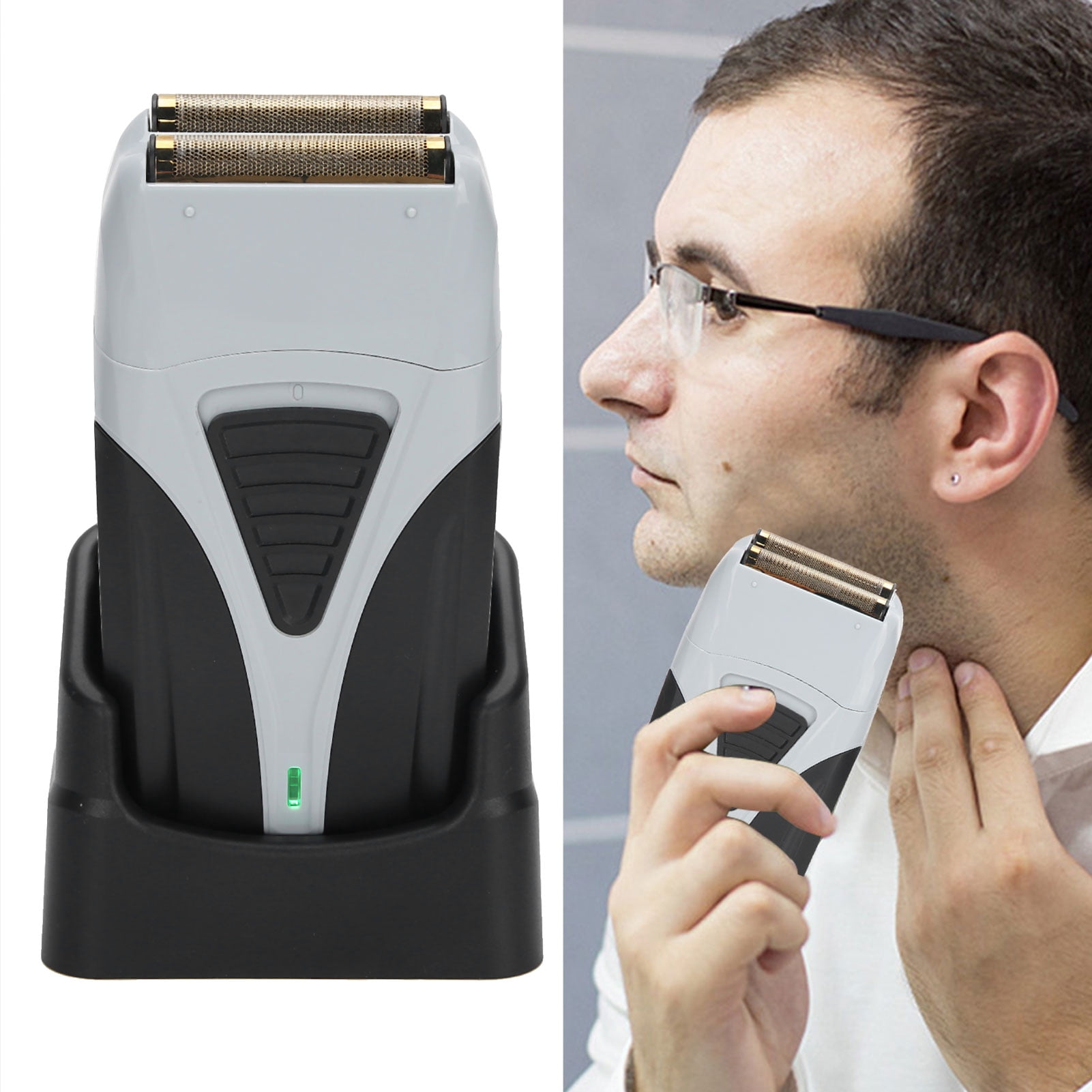 Men Beard Clipper,Professional Electric Shaver Portable Men Shaver Men Beard Trimmer Power Packed Performance