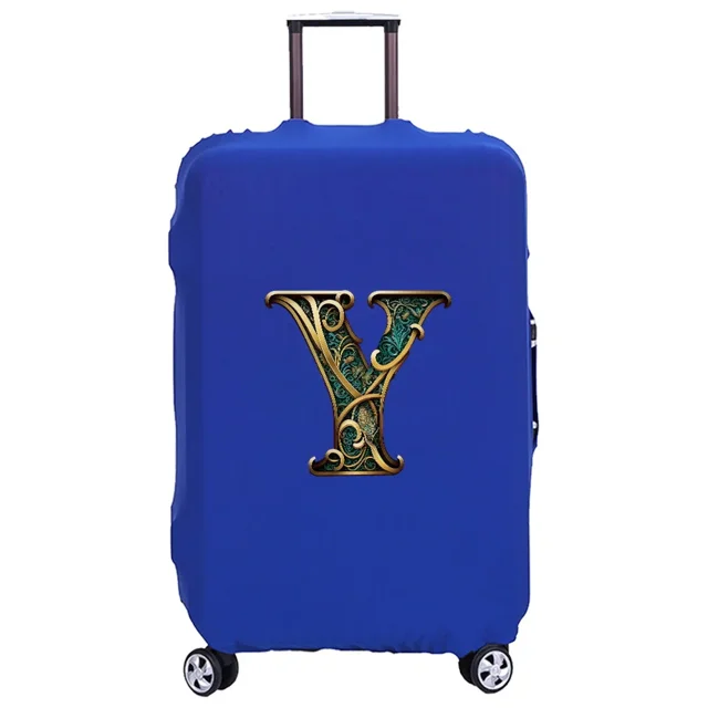 Housse de Valise Lavable Housse de Protection Étui Anti-Rayures Housse Adaptée Motif Imprimé Graphique Convient à 18-32 Pouces 8Graphic Letter Y m