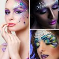 thumbnail image 3 of TFixol Acrylic Crystal Eye Stickers, Glitter Face Gems, MX-30 Rhinestone Decals for Makeup, 95x90mm, 3 of 6