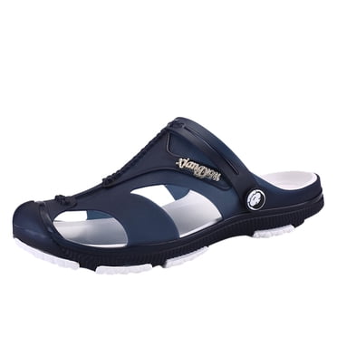 XZNGL Flip Flops Mens Outdoor Hole Shoes Wading Shoes Summer Fashion Sandals Beach Flip Flop