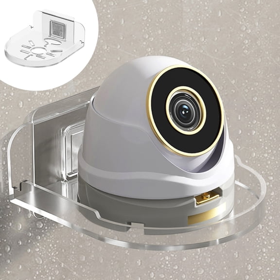 Yhmxh Home Decor Home EssentialsHome Accessories Easy To Install Security Camera Wall Mount No Drilling Required Home Monitor Bracket for Security Camera Kid Monitor Mini Speaker Placement