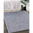 thumbnail image 2 of Ahgly Company Indoor Rectangle Mid-Century Modern Light Slate Gray Oriental Area Rugs, 7' x 10', 2 of 6
