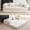Beige, variant on YINIX 81.6" Convertible Sofa Bed with 2 Pillows, Foldable Sofa Couch for Living Room and Small Spaces, Orange
