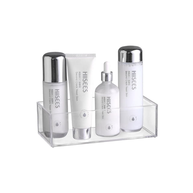 Mainstays Clear Stackable Organizer 2, 100%PS