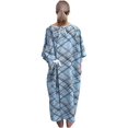 thumbnail image 3 of 3 Pack - Hospital Patient Gowns Robe - Blue Abstract Print - Small to 2XL, 3 of 4