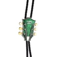 thumbnail image 4 of Langgg Guitare de Musique Country Mode Western Cowboy Rodeo Bolo Tie bola Vert, 4 of 4