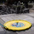 thumbnail image 2 of Splash Pad,Splash Play Mat 67'' Inflatable Sprinkler Pad Wading Pool Outdoor Summer Party Water Toys for Kids Children, 2 of 7
