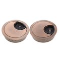 thumbnail image 2 of Milaget 2.36inch 60mm Desk Grommet Kit, 2 Pack, Copper, 2 of 9