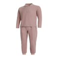 thumbnail image 4 of Mens Long Sleeve Outfits Stand Collar Sweatshirt Top and Sweatpants Tracksuit Set, 4 of 9