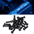 thumbnail image 4 of Pan Machine  Fastener 50pcs DIN 7985 Steel Pan Head Machine Screw Fully Threaded Black Zinc Plated  Fastener, 4 of 8