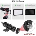 thumbnail image 4 of SMALLRIG Multi-Functional Ballhead Clamp Double Ball Adapter with Bottom Clamp - 2164, 4 of 6