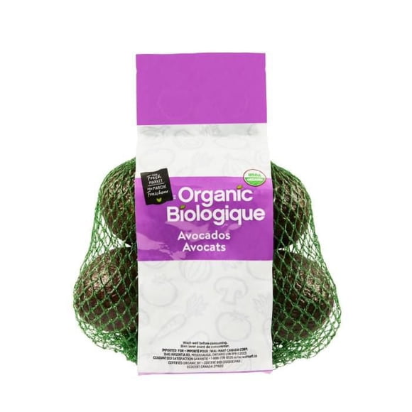 Avocats biologiques Mon marché fraîcheur Paq. De 4