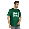 thumbnail image 2 of Inkmeso Men's Graphic Printed Da Da€ Quotes First Time Daddy Tshirt Cotton Jersey Tee, 2 of 7