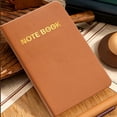 thumbnail image 1 of Fwttom Paper Notebook, A7 Pocket Notebook Compact Portable Notebook Thick Leather Journal Small Mini Concise Notebook, 1 of 6