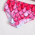 thumbnail image 5 of Toddler Girl Swimsuit 2 Piece Bikini Set Bathing Suit Ruffle Floral Pattern Swimwear Bathing Suit 2-3 Years, 5 of 5