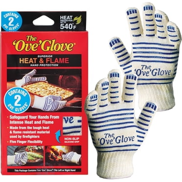 Heat Resistant Oven Gloves – Heavy Duty Hot Surface Handler for Kitchen, BBQ, Welding & Car Repair | Non-Slip, Fireproof Protection (1 Pair)