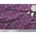 thumbnail image 3 of Soimoi Poly Georgette Fabric Star,Planet & Alien Cartoon Print Sewing Fabric Yard 42 Inch Wide, 3 of 3