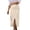 Beige, variant on Tumotour Summer Skirt For Women High Waisted Cargo Midi Skirt Trendy Spring Summer Pencil Slit Skirty Casual Business Work Long Skirts