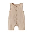 thumbnail image 2 of TopLLC Baby Spring New Onesie Newborn Climbing Clothes Short Sleeve Thin Ha Clothes Bag Fart Clothes Kid Rompers, 2 of 3