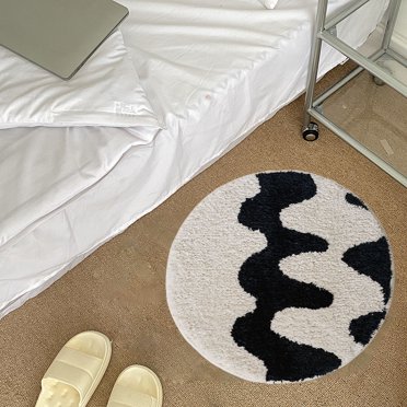 SuoKom Decoration Cushion Plush Rugs Room Small Carpet Super Absorbent Quick Dry Modern Home Decor