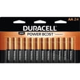 thumbnail image 1 of Duracell Coppertop Pile Alcaline Longue Durée, Tout Usage AA 24 Unités - Lot de 2, 1 of 5