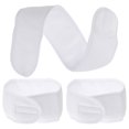 thumbnail image 1 of Shisuyan 3 Pcs Bandeau Absorbant l'Humidité pour Femmes Usage Quotidien Pratique Attache Cheveux Blanc, 1 of 9