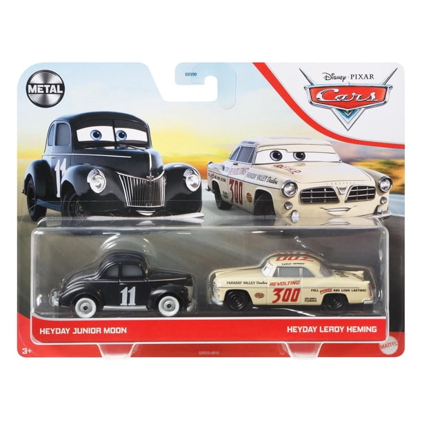 HEYDAY JUNIOR MOON リロイ　ヘミング　カーズ ミニカー Disney Pixar Cars Heyday Junior Moon & Leroy Heming 2-Pack