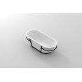 thumbnail image 3 of A&E Bath and Shower EDEN-NF Bathtub, 3 of 5