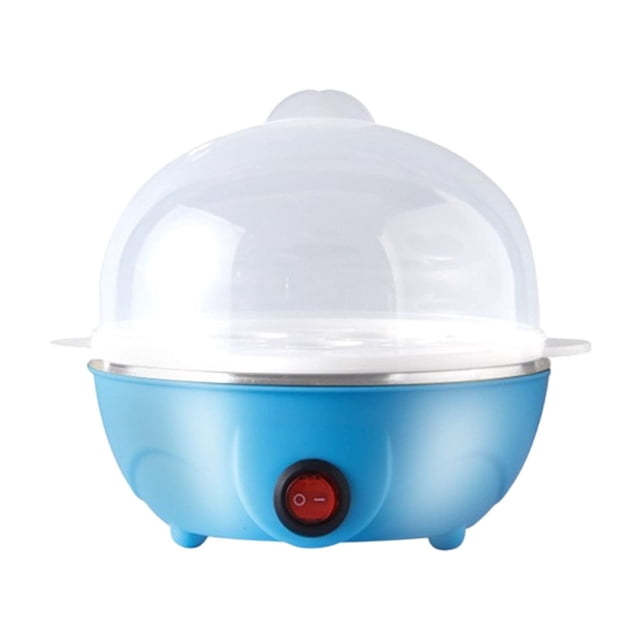 yulier Egg Cooker, Electric Egg Cooker 7-Egg Capacity, Soft, Medium, Hard-Boiled Egg Cooker with Auto Shut-Off, Measuring Cup Included, BPA Free