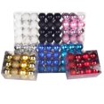 thumbnail image 2 of Lefu 24Pcs/Set 40mm Christmas Xmas Tree Ball Bauble Hanging Home Party Ornament Decor, 2 of 5