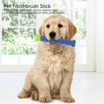 thumbnail image 4 of Pet Toothbrush Stick, Silicone Green Environmental Dog Tooth Cleaner Stick, For  Supplies Toothbrush Toy, 4 of 8
