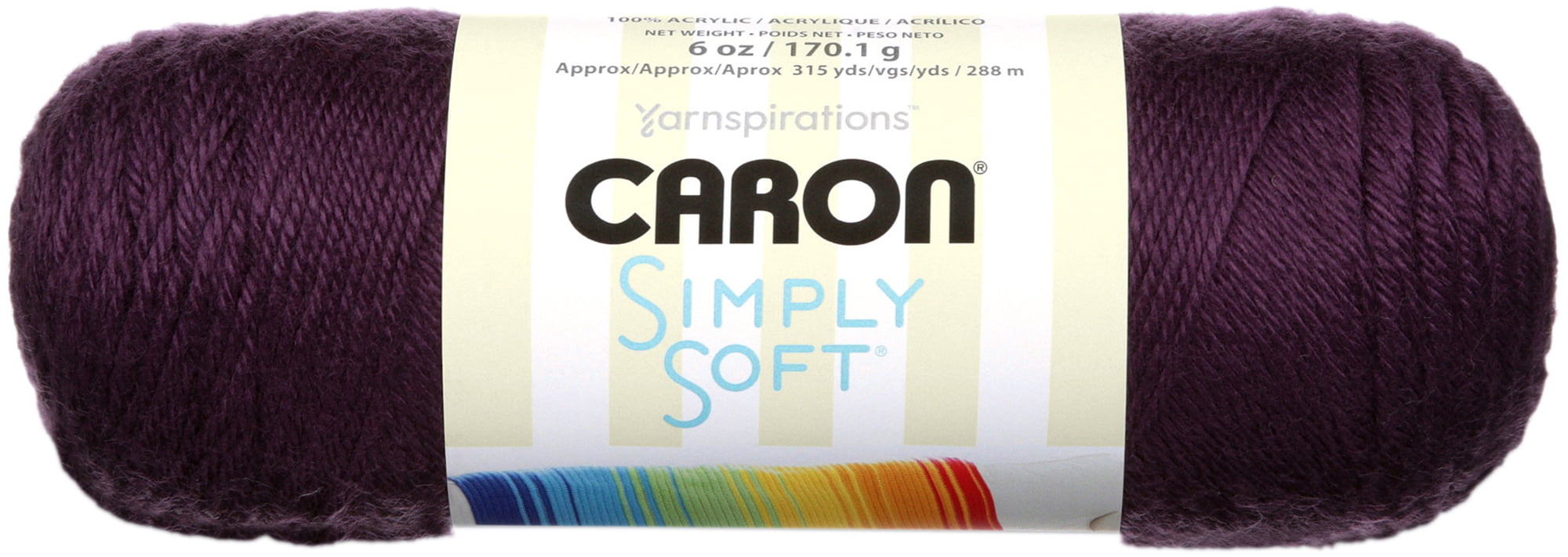 Caron® Simply Soft® Yarn, Acrylic #4 Medium, 6oz/170g, 315 Yards