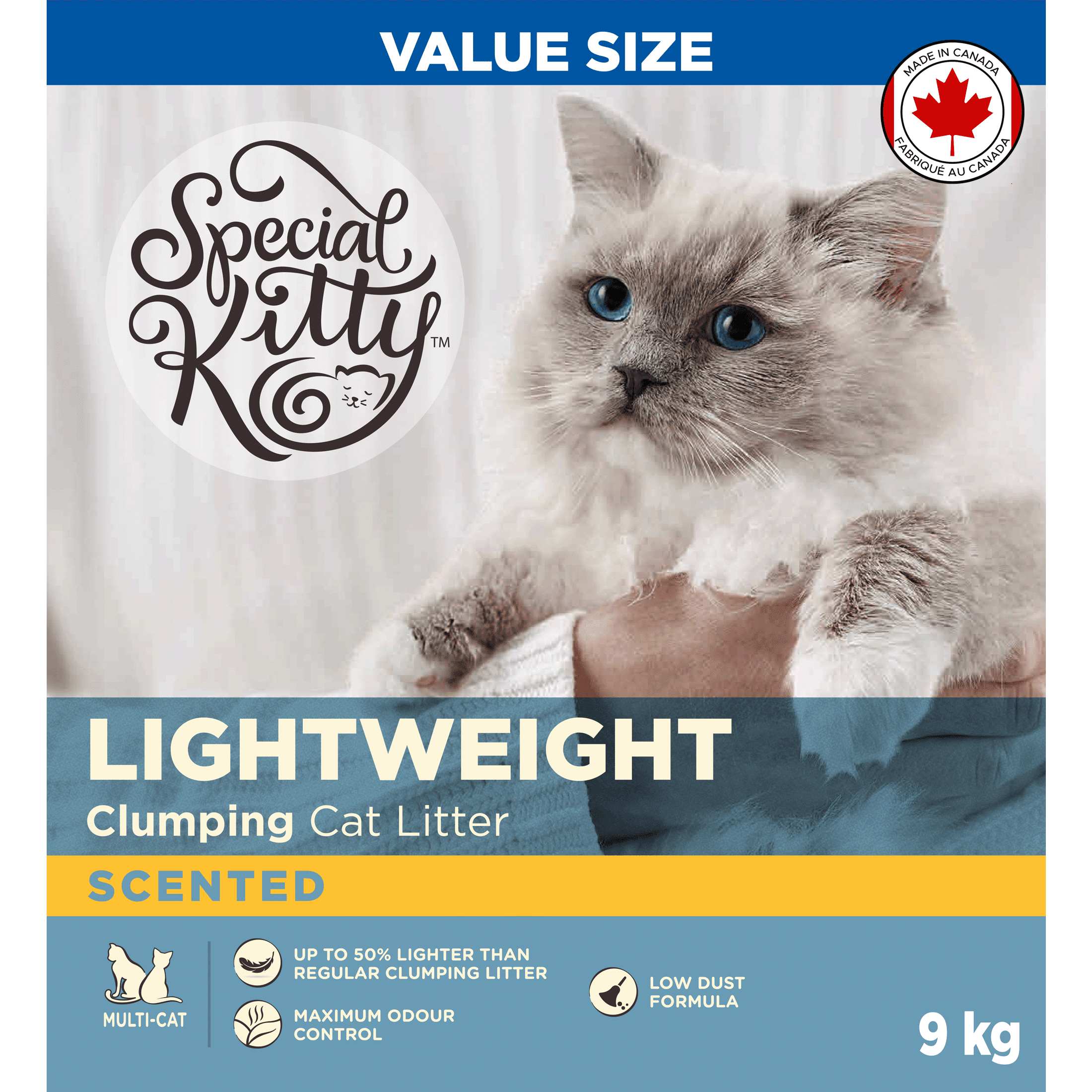 Special Kitty Lighweight Clumping Scented Cat Litter 9kg