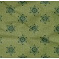 thumbnail image 4 of oneOone Organic Cotton Poplin Twill Fabric Floral Block Print Fabric BTY 42 Inch Wide, 4 of 4