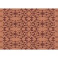 thumbnail image 1 of Ahgly Company Tapis d'Intérieur Rectangulaire Transitionnel Rouge Brique Feu Lavable à la Machine, 3 Pieds x 5 Pieds, 1 of 7
