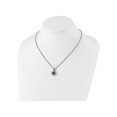 thumbnail image 3 of Collier Pendentif en Améthyste Naturelle de 8 mm en Argent Sterling avec Chaîne, 3 of 4