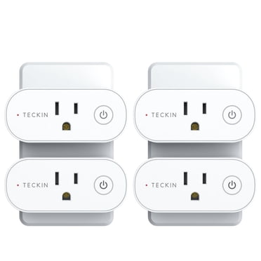 APPIE Smart Plug, Smart Home WiFi Outlet, with Energy Monitoring, Works with Siri, Alexa, Google Home Nest Hub and Smartthings, No Hub Required, 2.4GHz WiFi Required(4 Pack)