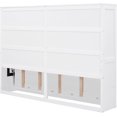 thumbnail image 4 of Lit Escamotable Format Grand, Coffre-Lit Escamotable, Lit Mural Gain de Place avec Armoire de Rangement, Cadre de Lit Moderne Pliable pour Chambre, Chambre d'Amis, Petits Appartements, 4 of 18