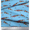 thumbnail image 2 of Soimoi Cotton Duck Fabric Colorful Bird Decor Fabric Printed Yard 56 Inch Wide, 2 of 3