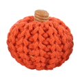 thumbnail image 1 of Desktop Decor Mini Knit Pumpkins Set Of 5 Autumn Bowl Filler Decorative Pumpkins For Table Orange Tiered Tray Decor Hostess Gift For Thanksgiving Coffee Table Fall, 1 of 3
