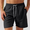 thumbnail image 2 of HaiMao Mens Sport Shorts Clearance Quick Dry Shorts Black XXL, 2 of 9