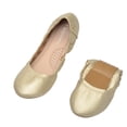 thumbnail image 1 of Chaussures Tjiojio pour Femmes, Mode Automne Bout Rond Plat Nœud Métallique Loisirs Confortables Rouleaux de Poulet Chaussures Courbées, 1 of 4