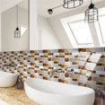 thumbnail image 4 of Leutsin Imitation Wall Tiles Crystal Film Tile Sticker Adhesive Floor Sticker Hot, 4 of 6