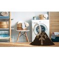thumbnail image 2 of Ahgly Tapis Rectangulaire Lavable en Machine Intérieur Transitionnel Marron Sienne, 7 Pieds x 10 Pieds, 2 of 7