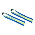 thumbnail image 1 of koolsoo 1 Pair Weight Lifting Straps Hand Grip Support for Fitness Exercise Home Gym Blue Yellow, 1 of 9