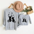 thumbnail image 3 of 2023 Joyeux Noël Pyjama Maman et Moi Pyjamas Animal Femmes Coton Bio Pyjamas de Noël Famille, 3 of 4