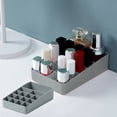 thumbnail image 2 of bbymog Organisation et Rangement Petits Carrés Boîte de Rangement pour Rouges à Lèvres Compartiment Boîte à Bijoux Sans Couvercle Boîte à Rouges à Lèvres Boîte de Vernis à Ongles Boîte de Maquillage de Bureau, 2 of 7