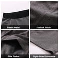 thumbnail image 4 of Men Compression Shorts Fitness Cycling Quick Drying Gym Workout Running Sports Underwear, 4 of 8
