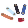 thumbnail image 2 of 5pcs Cable Holder Organizer Genuine Leather Winder Earphones Cable Management Wrapped Cord Line Wrap Wire Wirding Thread Tool Red, 2 of 5